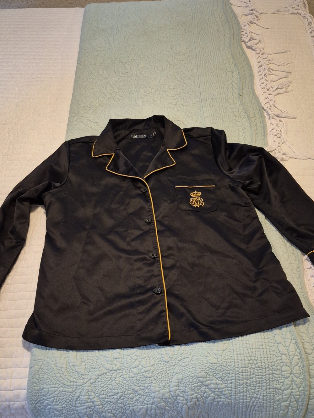Vintage Lauren Ralph Lauren Satin Top